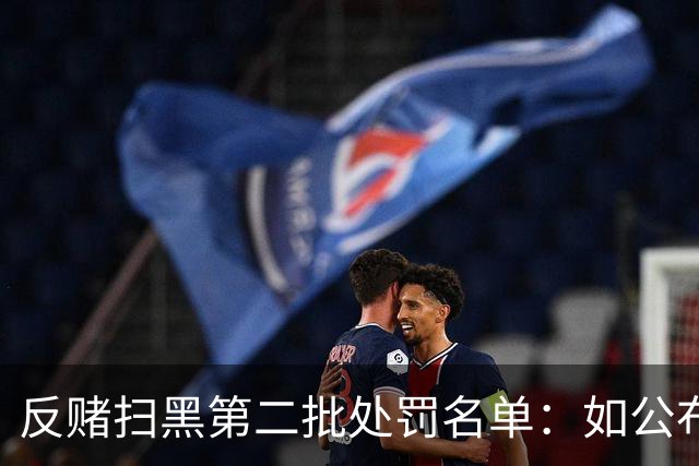 反赌扫黑第二批处罚名单：如公布 应与准入同步