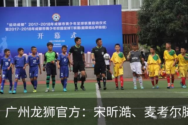 广州龙狮官方：宋昕澔、麦考尔脚踝扭伤 将缺阵对阵北京首钢